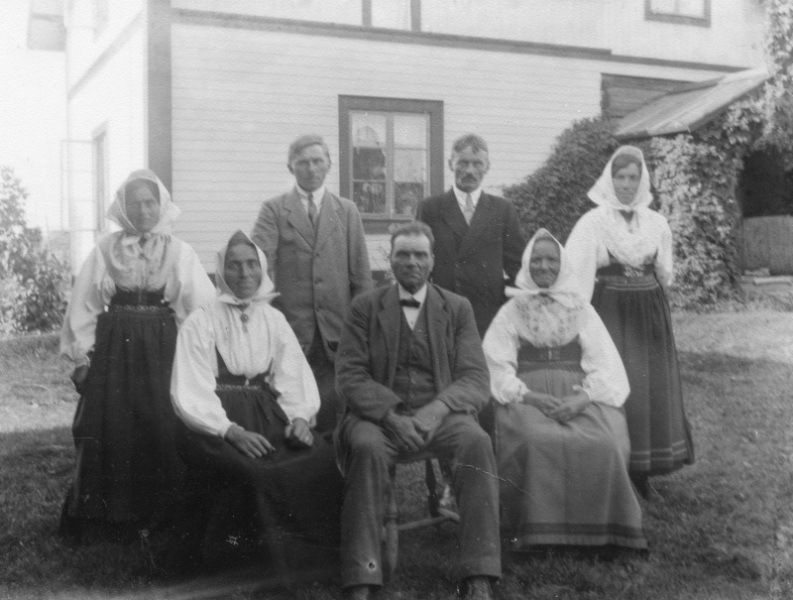 1917 Bond Mats med familj