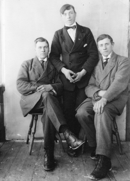 1918 Tre pojkar