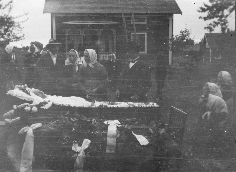 1919 Håll Mats Nilssons begravning