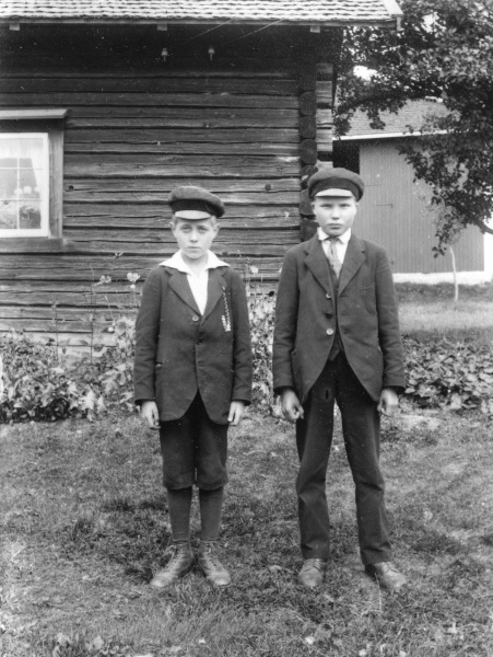 1920 Oskar Hasselback och Bond Nils