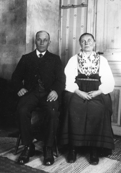 1920 Rull Olof med hustru
