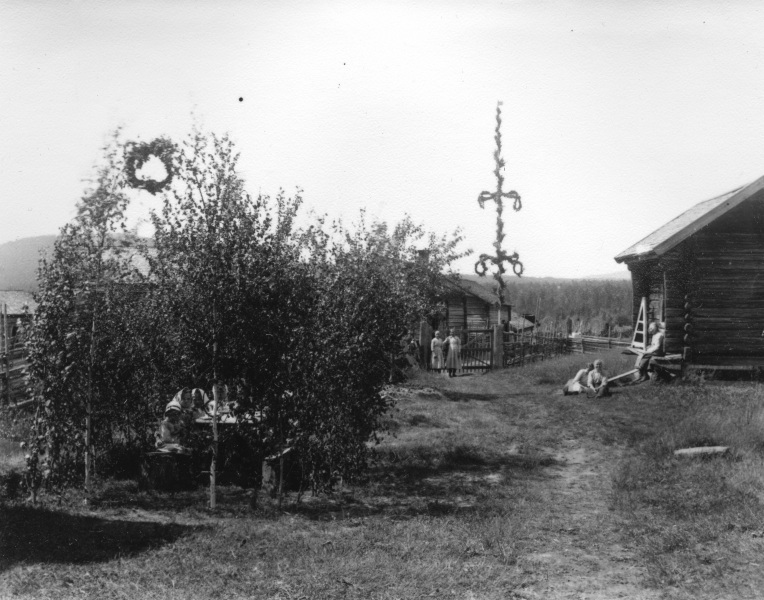 1921 Midsommar i Mångberg