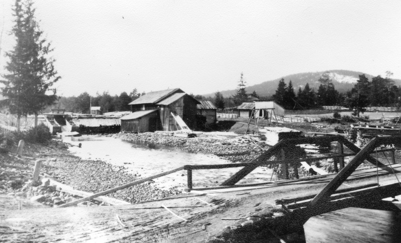 1921 Gamla sågen i Mångberg