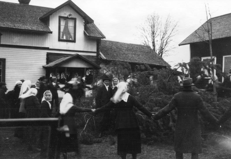 1921 Festligheter vid Bond Per´s bröllop