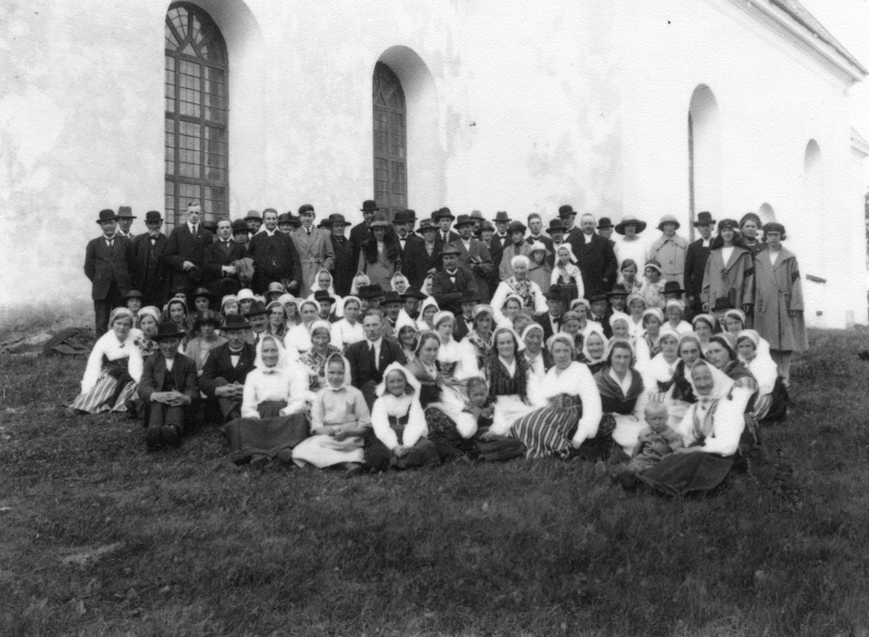 1924 Bibelkurs vid kyrkan