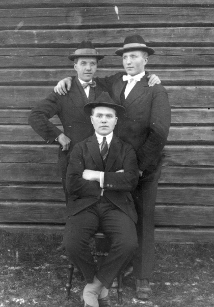 1924 Johan, Albert och Jannes