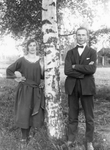 1925 Erik Trapp och Karin