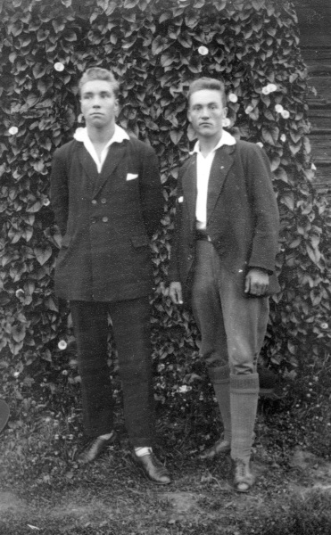 1926 Olov och Johan Lindberg
