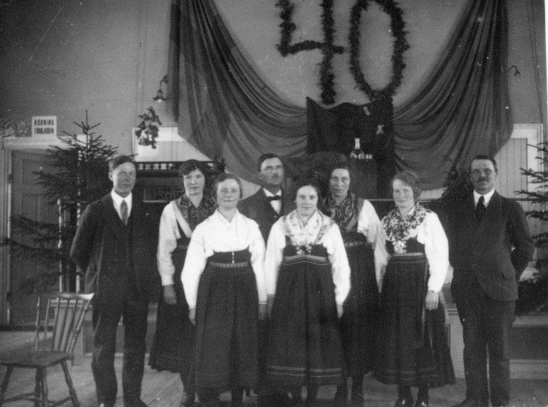 1927 Logens 40-års fest