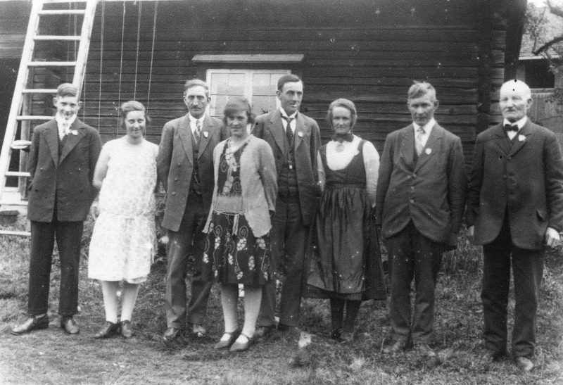1929 Jämtlandsbesökare på Sollerön