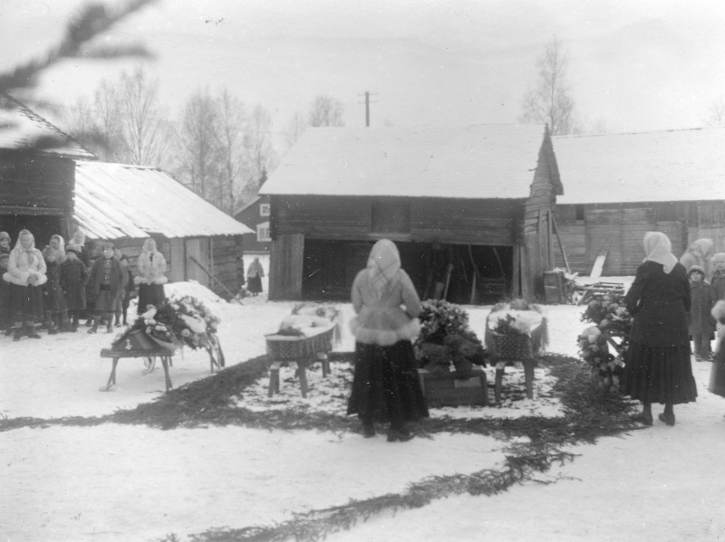 1930 Begravning i Norinsgården