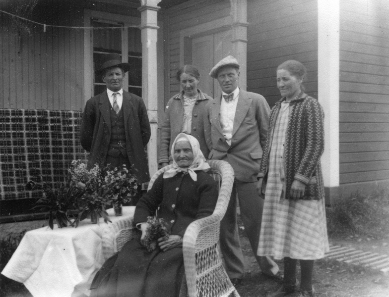 1931 Mås Margit med familj