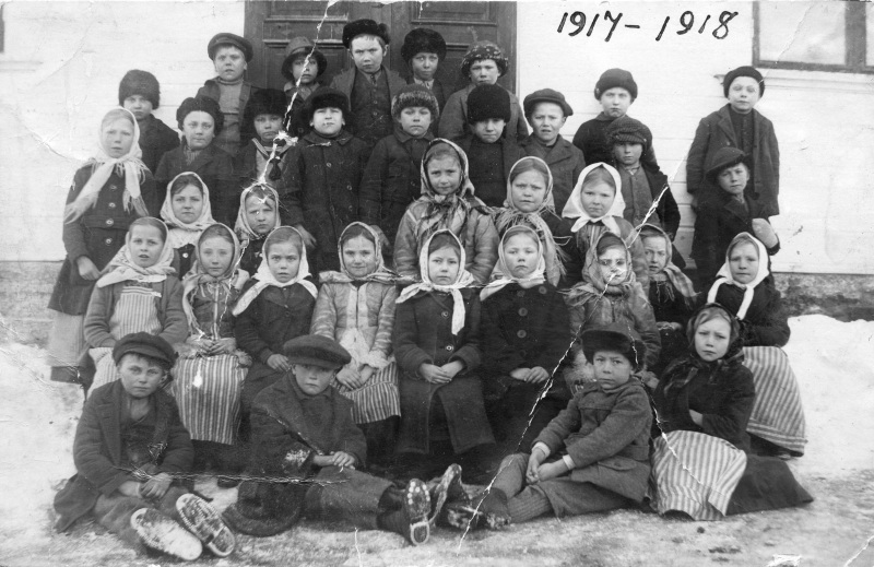 Skolklass födda 1909-10