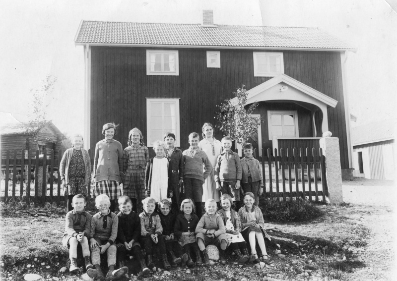 Skolklass i Gesunda 1931