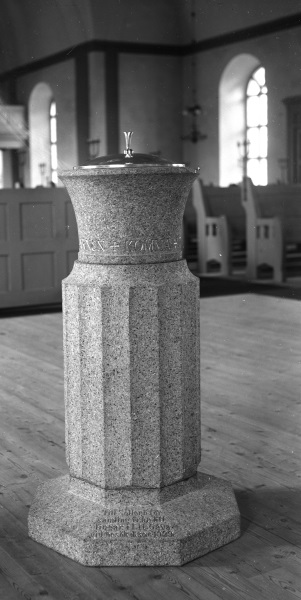 Dopfunten i Sollerö kyrka