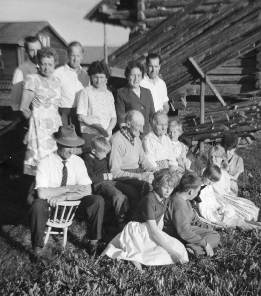 Gruppfoto vid Niså-gard