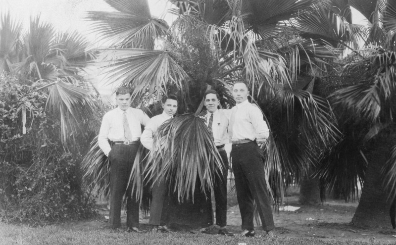 Under palmen januari 1927