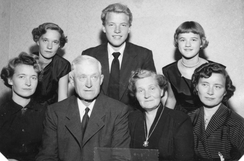 Familjen Duhlbo 1955
