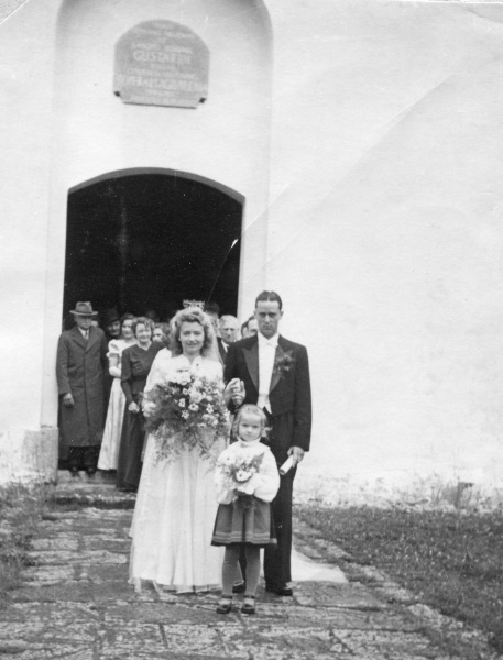 Frida och Kalles bröllop 1948