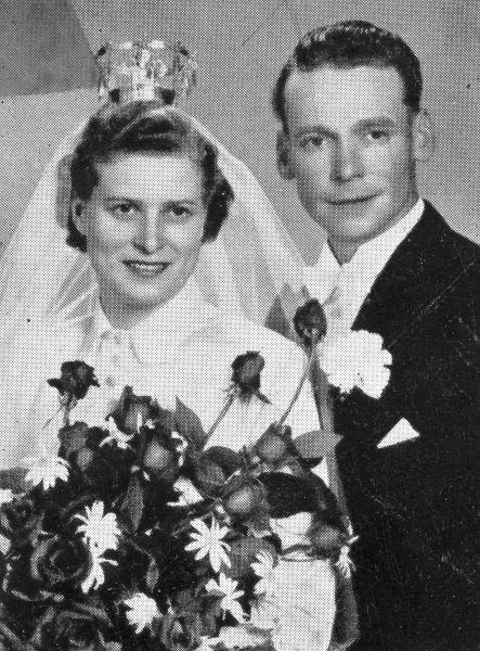 Märta och Ivar gifter sig 1953