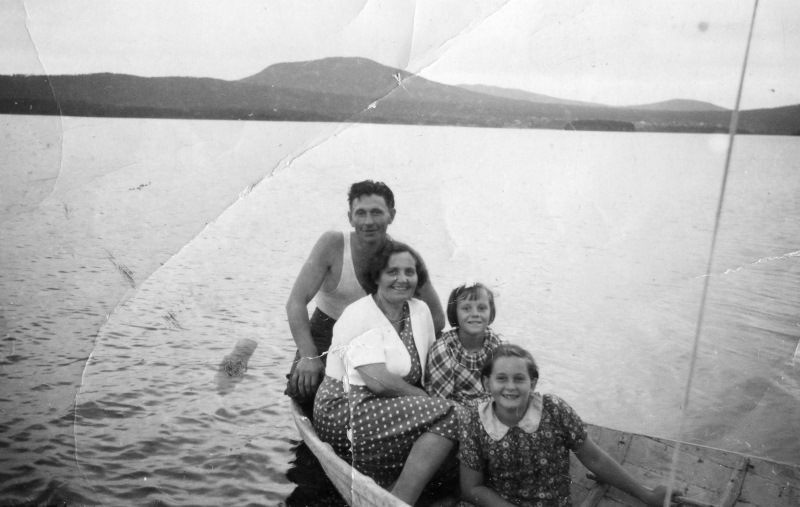 Båttur med familjen Stunis 1940
