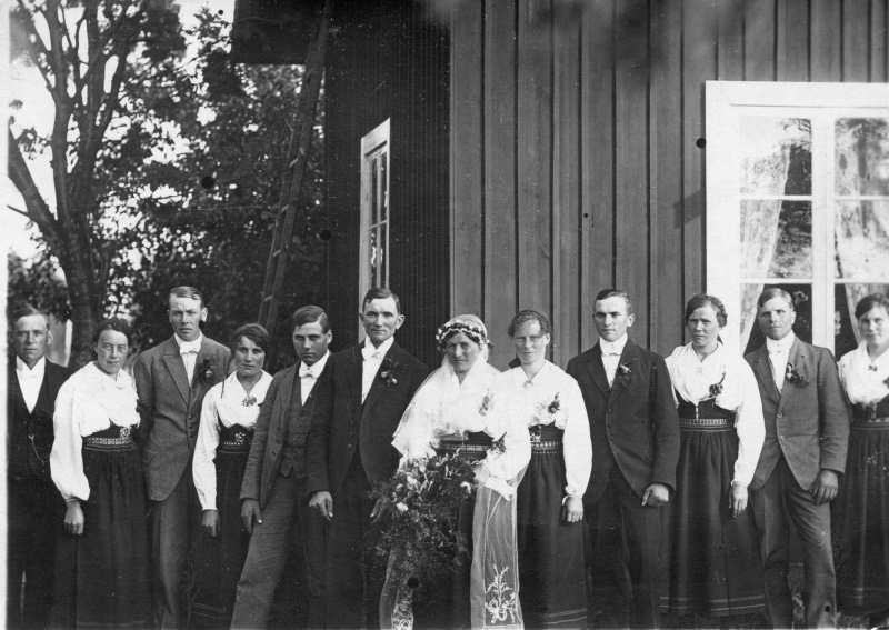 Anders och Kristin Flinth gifter sig 1920