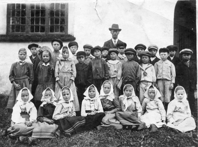 Skolklass födda 1908-09