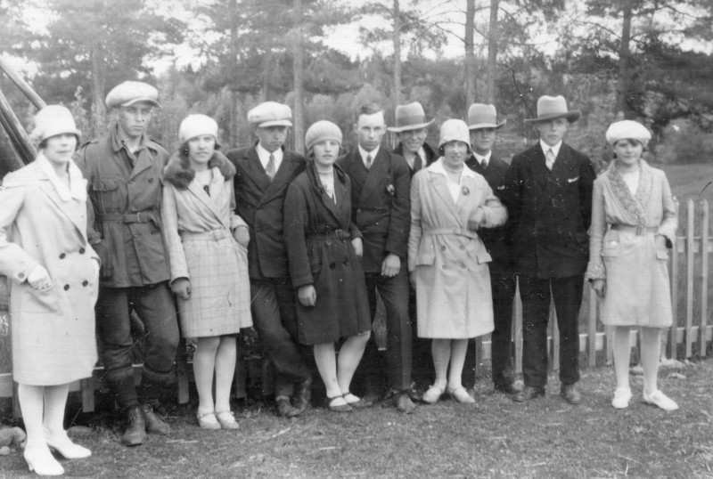 Ungdomar från Ryssa på 1930-talet