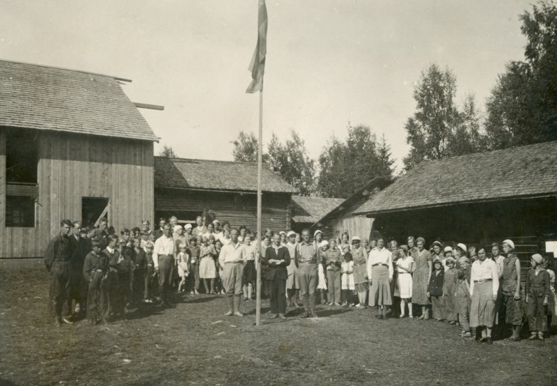 Juni-läger i Gesunda 1933