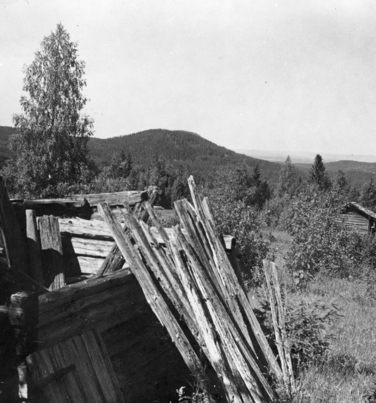 Gamla smedjan i Lövberg 1952
