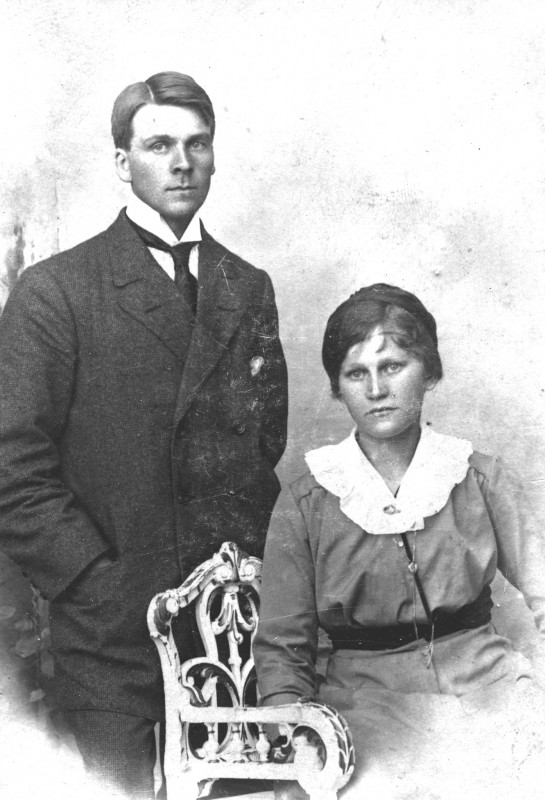 Karl Stenius och kusin Elsa